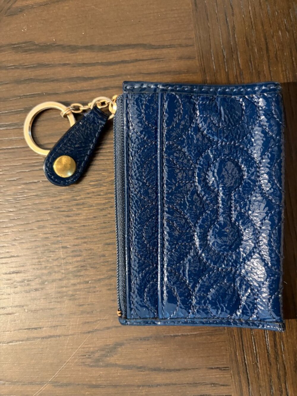 Blue Coach Coin Purse - Picture 2 of 3